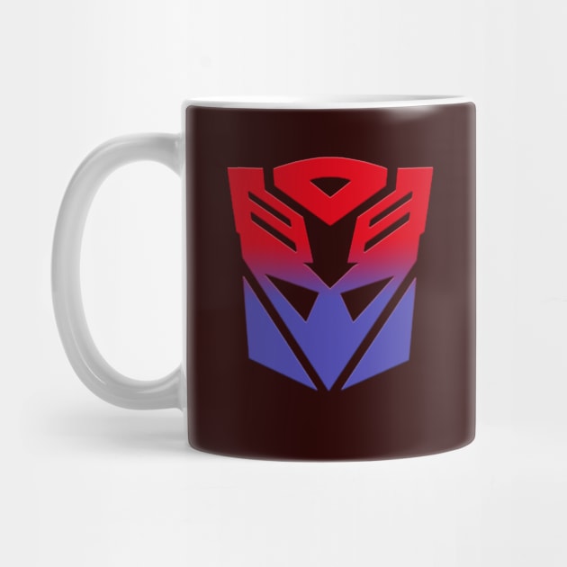 Autobot & Decepticon Symbol Fusion by knightiss